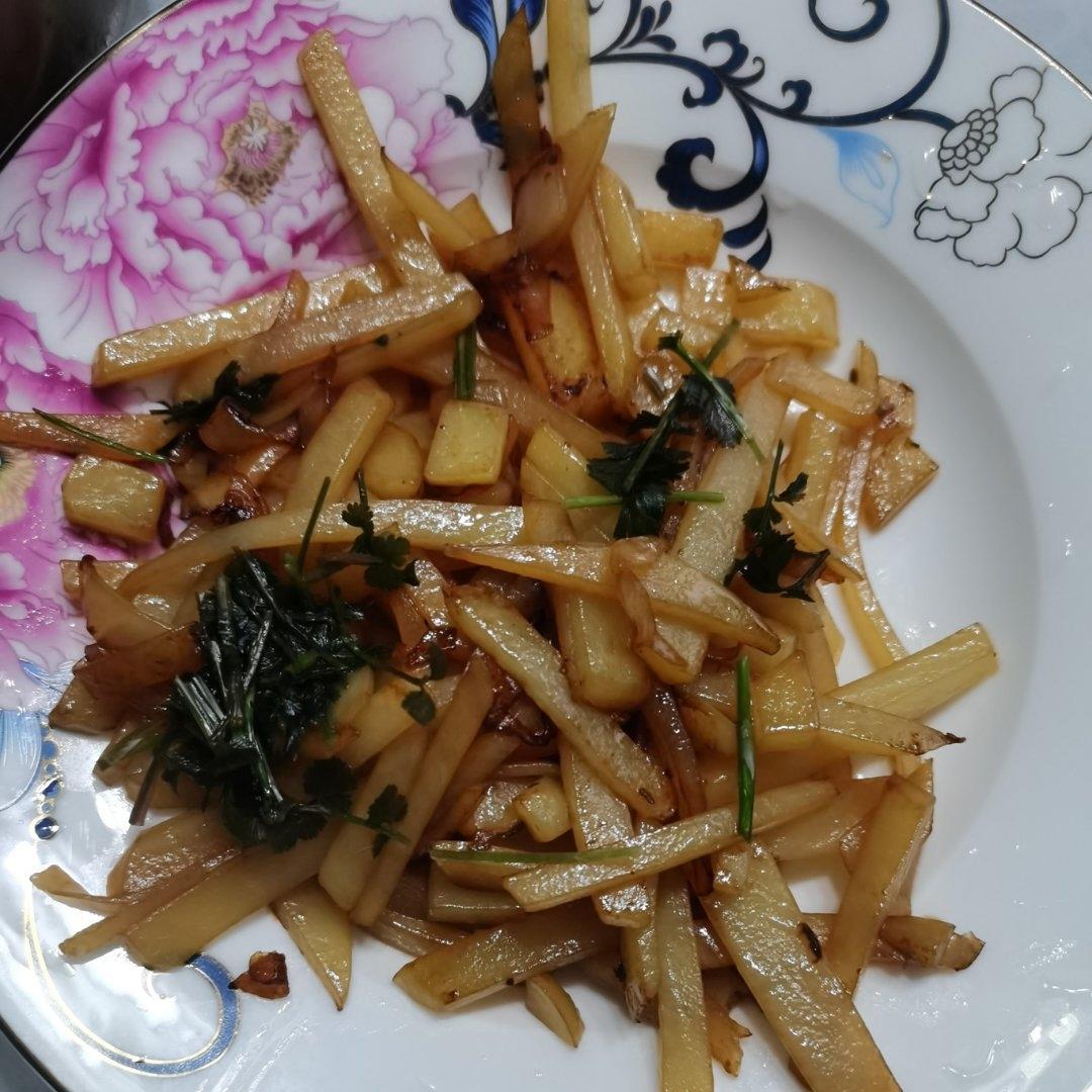 酸辣土豆丝的家常做法 超级下饭