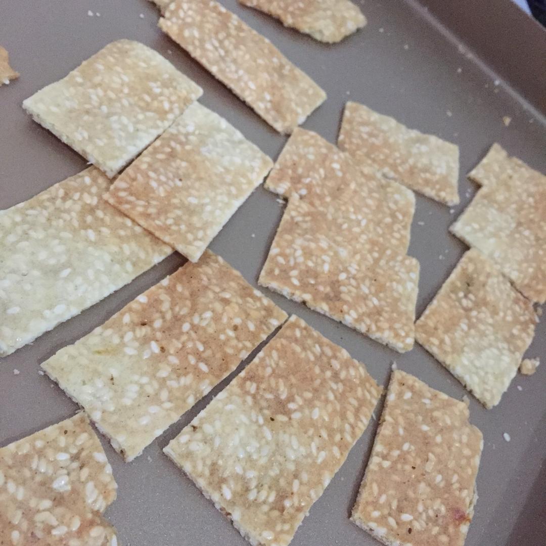蛋白芝麻薄脆饼干（失败率低的做法）