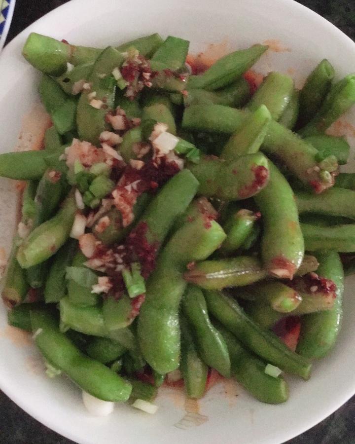 夏日爽口凉拌毛豆