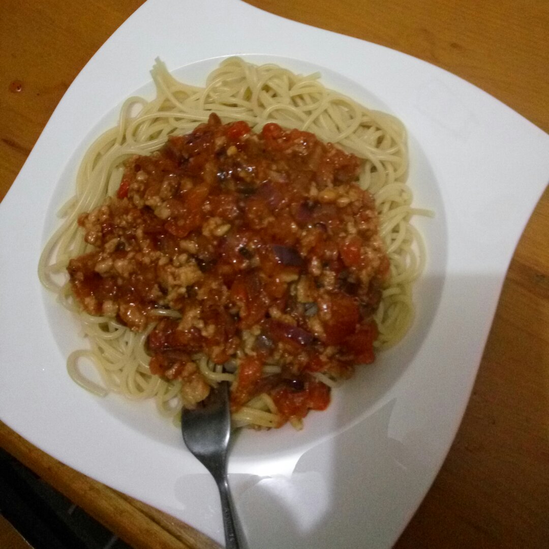 番茄肉酱意大利面