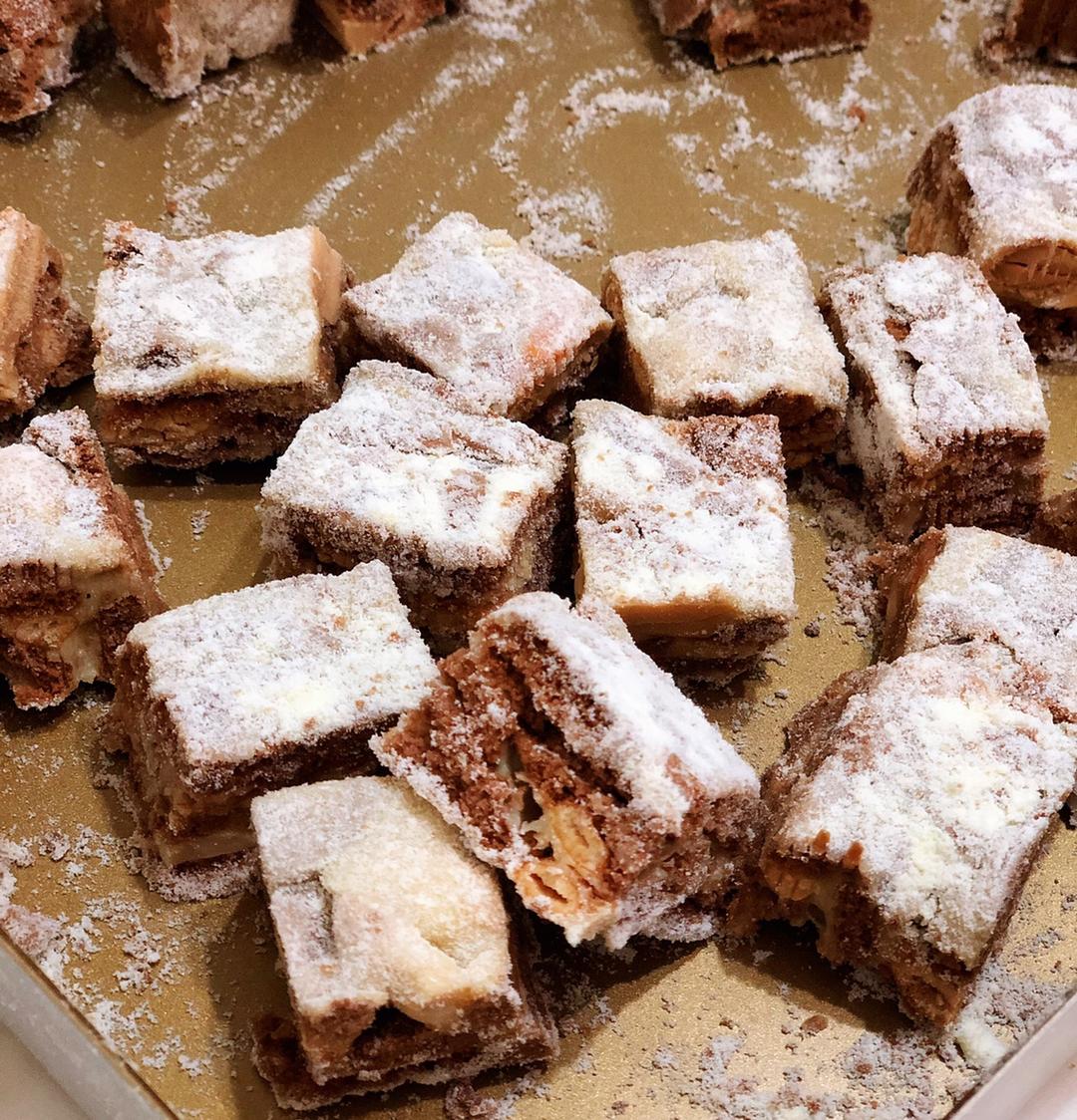 风靡吃货圈的雪花酥