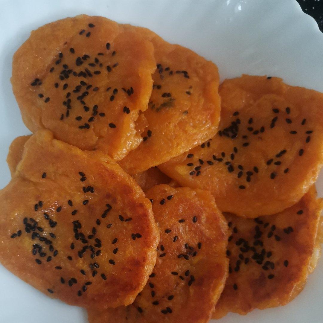 超软糯黄金番薯（红薯）饼【简单版】