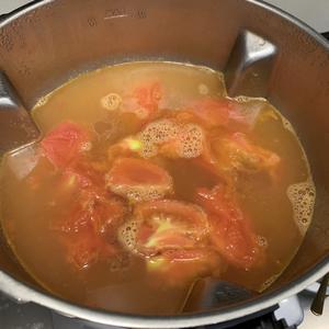 超级鲜的香菇番茄肉丸胡萝卜面疙瘩的做法 步骤18