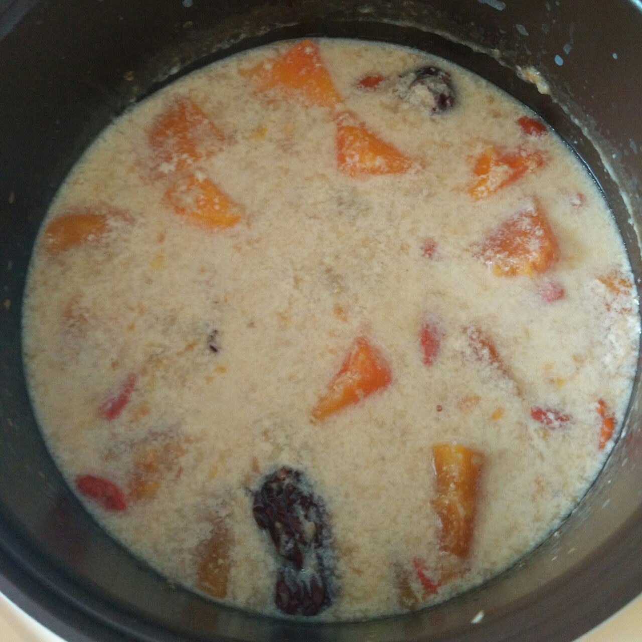 木瓜牛奶燕麦粥