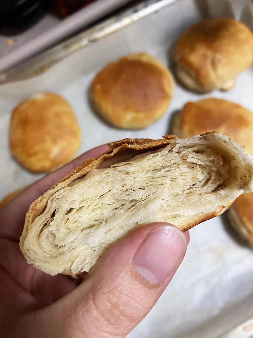 油酥烧饼(比麻酱烧饼更美味)