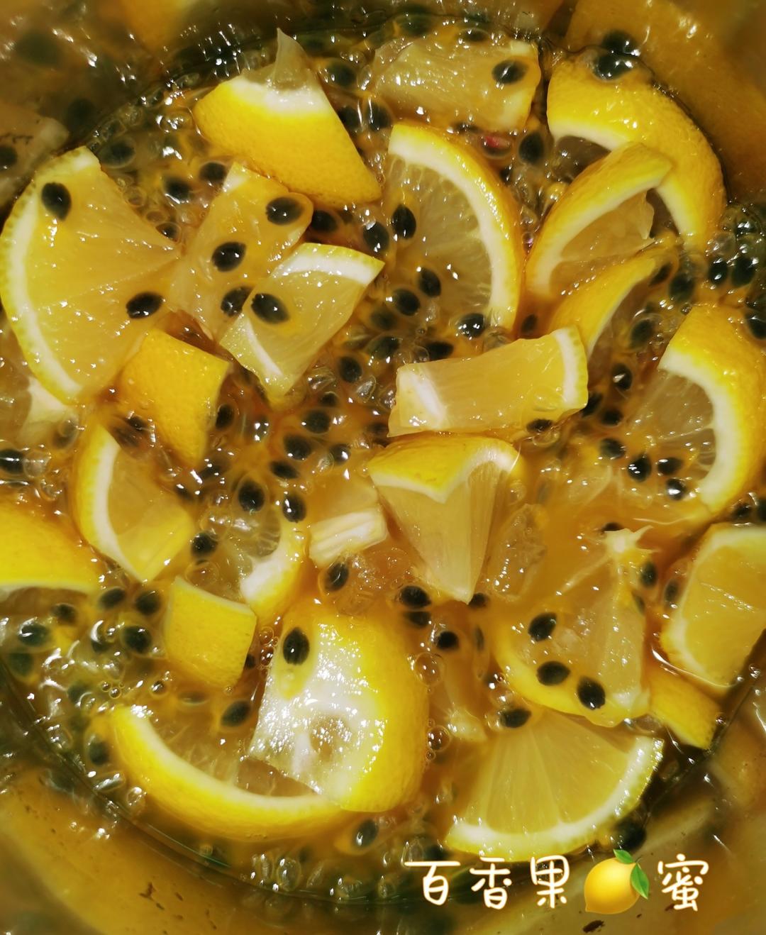 夏天必备【百香果青桔柠檬茶】