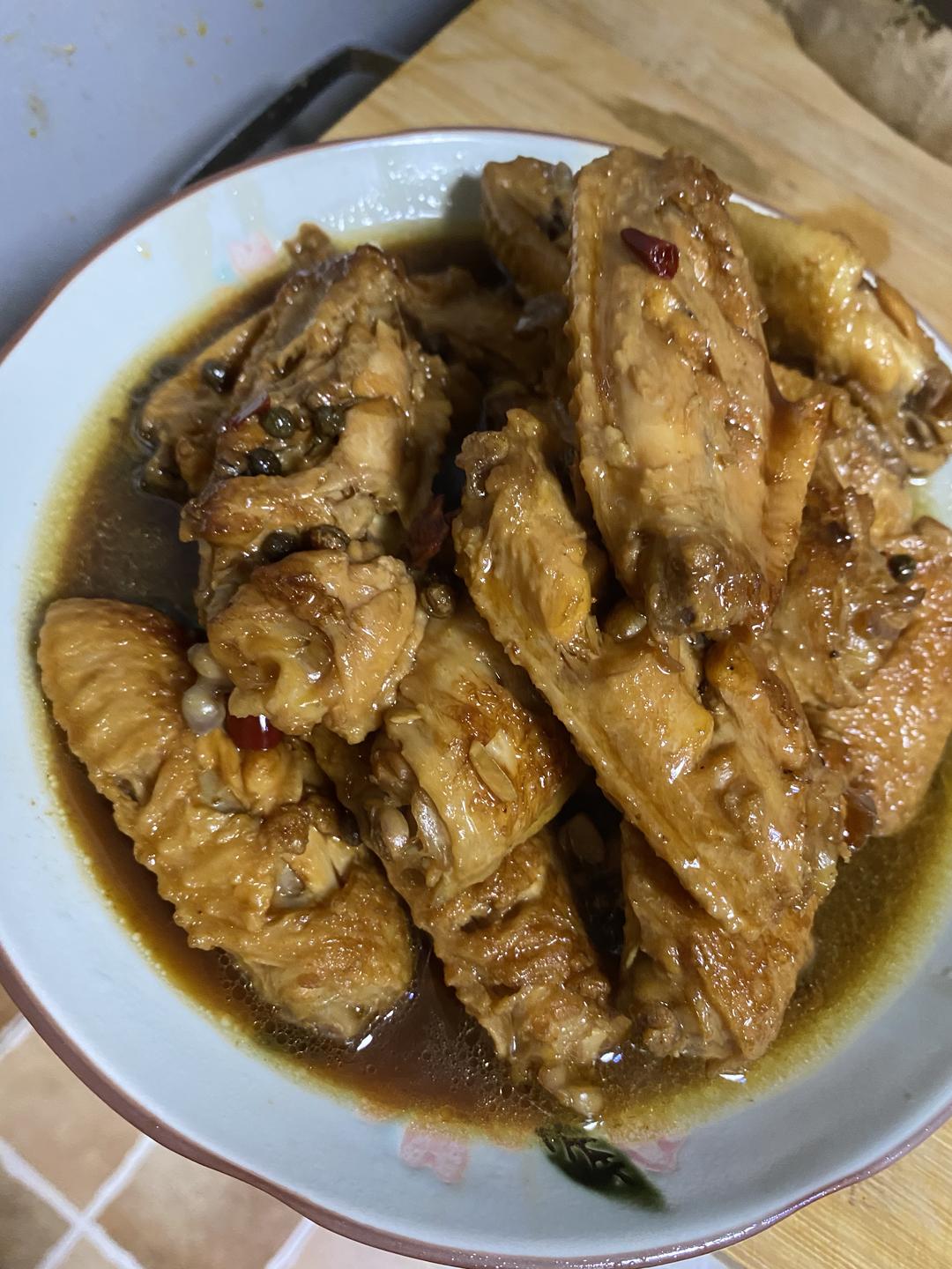 记忆中奶奶的味道的红烧鸡翅