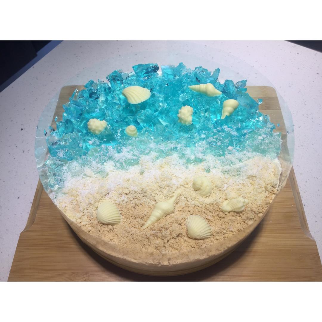 海洋酸奶慕斯蛋糕