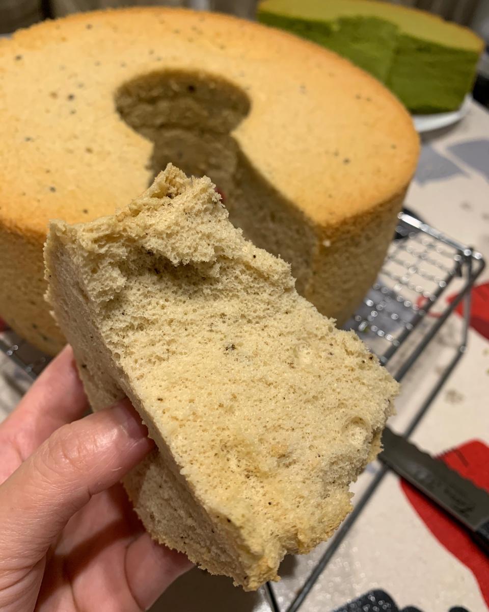 牛奶戚风（青井老师）17厘米烟囱模