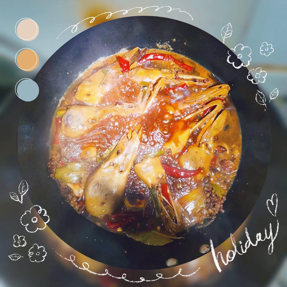 麻辣卤鸭头（和周黑鸭有的一拼）