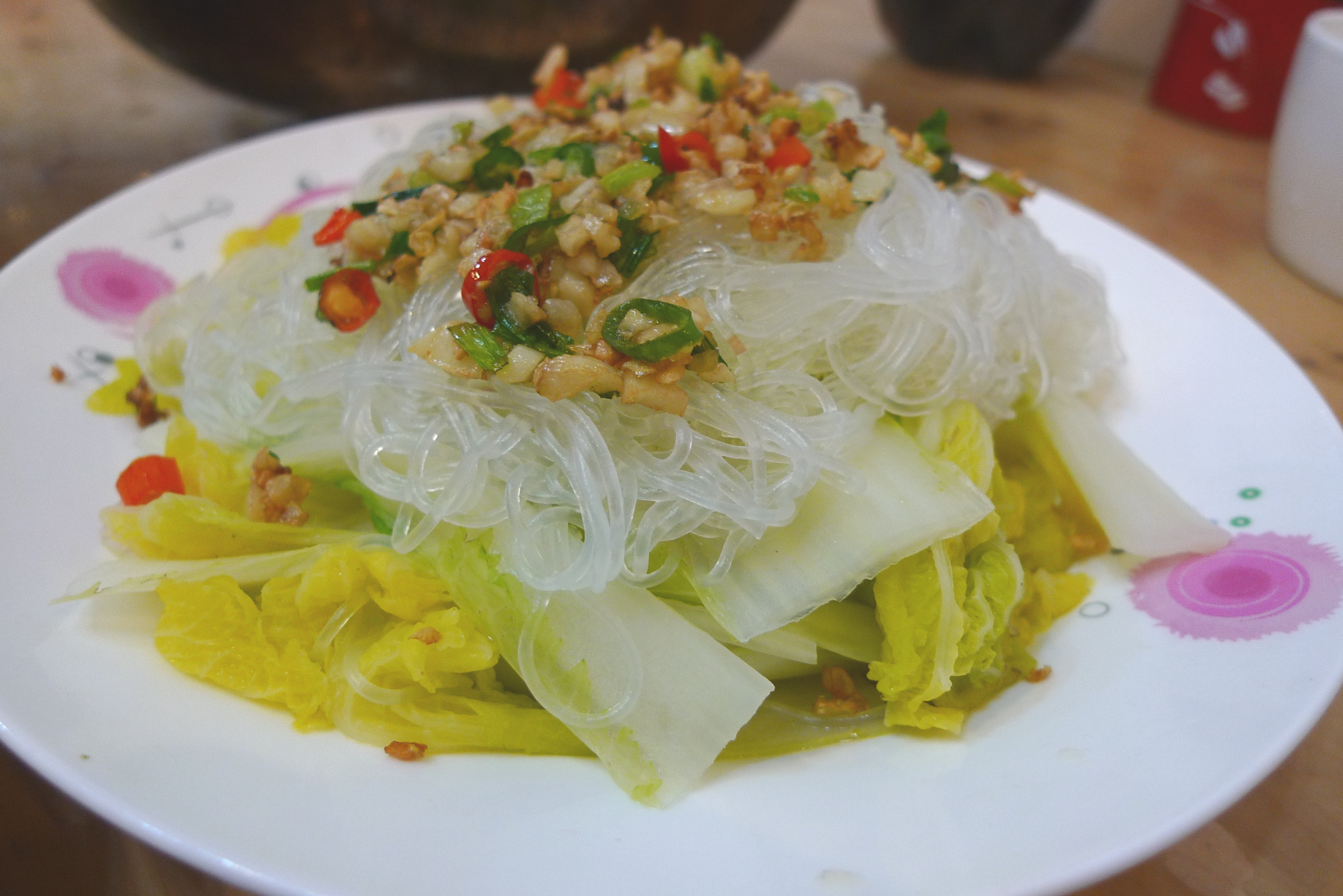 蒜茸粉丝娃娃菜