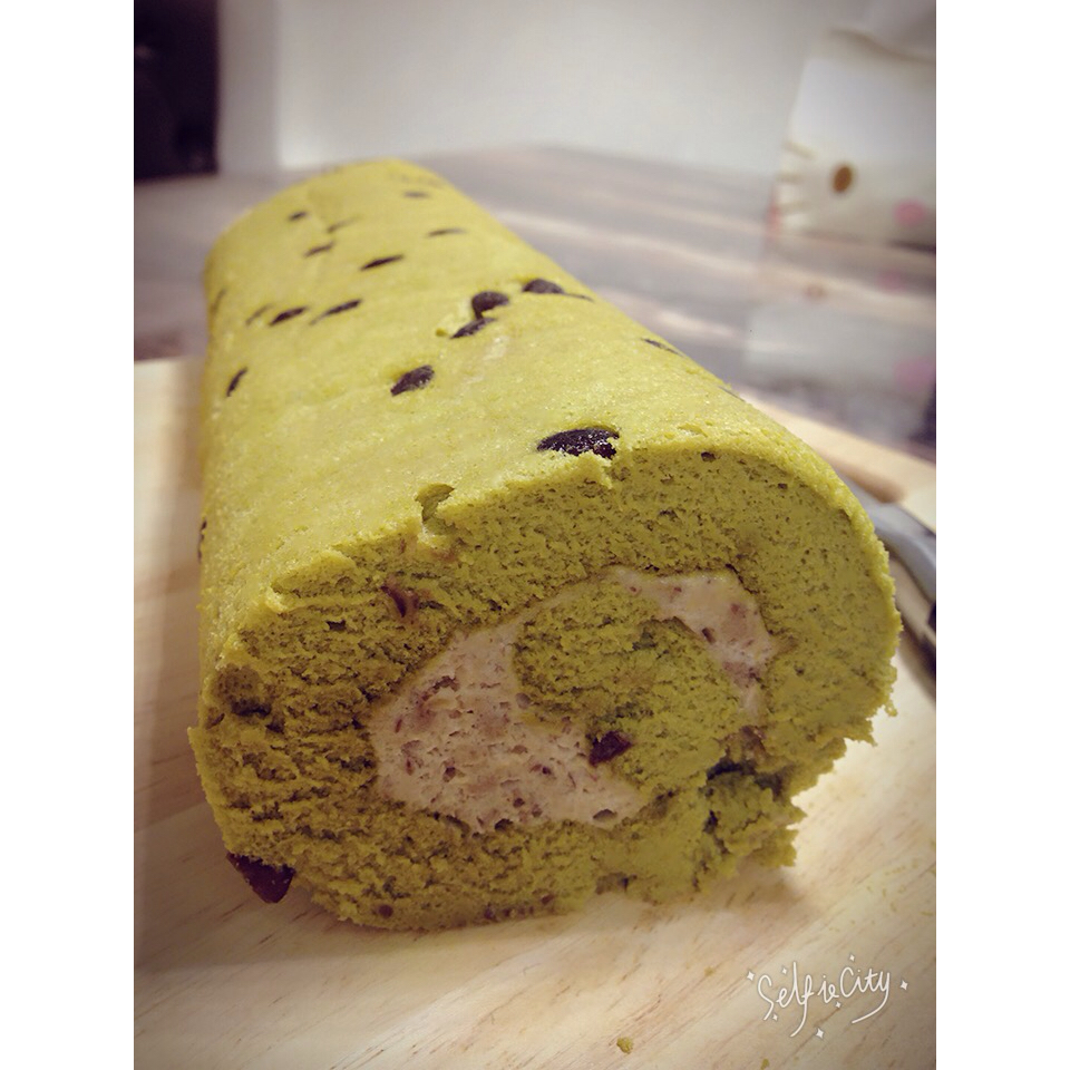 《Tinrry下午茶》教你做抹茶红豆卷