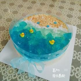 海洋酸奶慕斯蛋糕