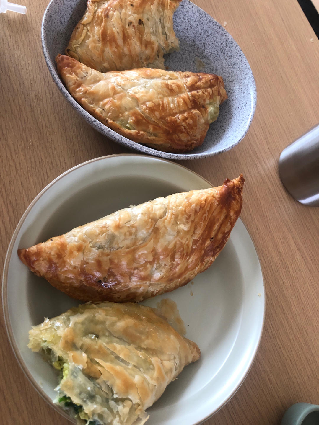 烤箱韭菜盒子