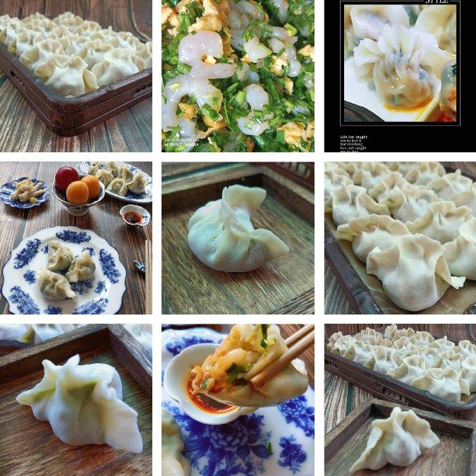 在我的儿时，物质匮乏，难得家中包回三鲜馅的水饺，我便会开心之极。每当妈妈把一大盘状如元宝一样的水饺端上桌之时，我们家中的几只小饿狼便如食珍馐美馔。多少年过去了，那种情形我仍记忆犹新……