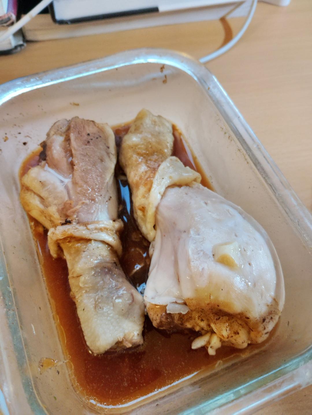 微波炉版可乐鸡腿🍴懒人友好 拯救所有不想做饭的留纸！