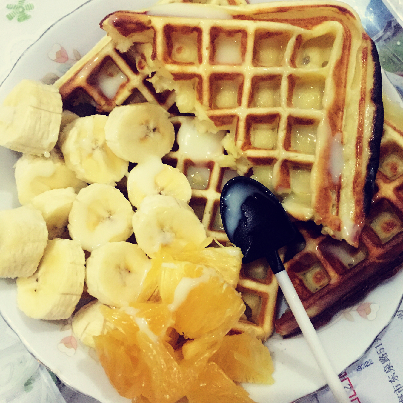 基础华夫饼 waffles