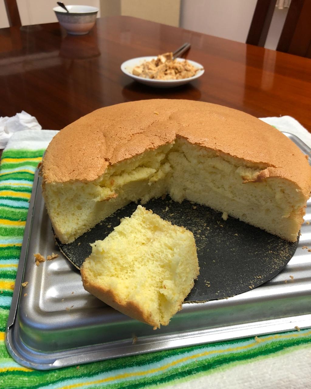 6寸戚风蛋糕（2蛋）