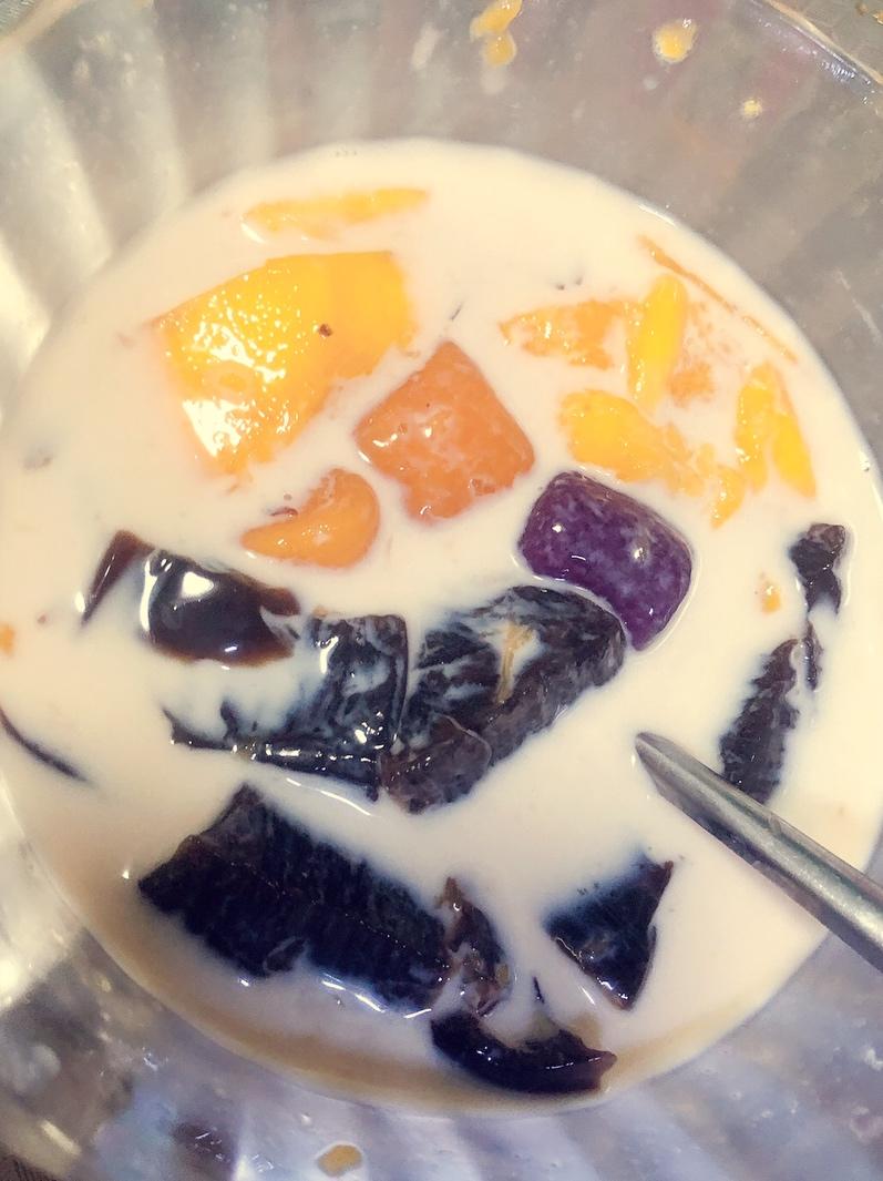 芋圆烧仙草（超简单）🍨的做法