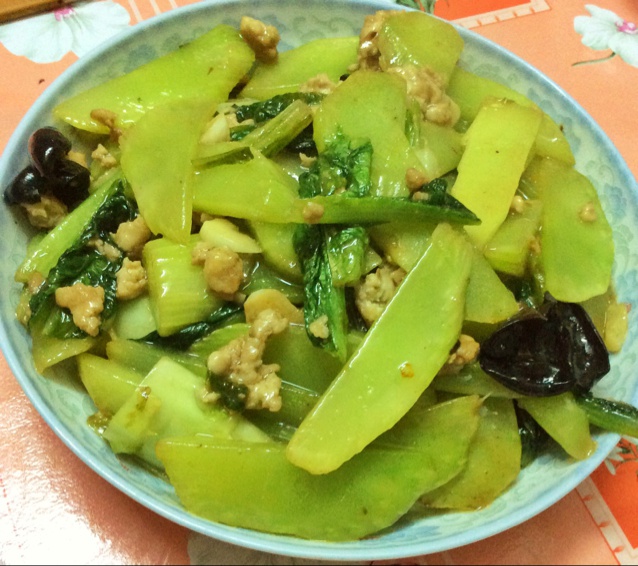 莴笋炒肉