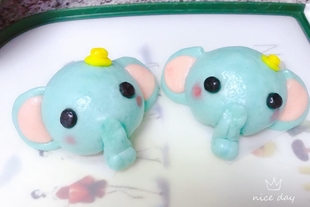 卡通造型冰皮月饼
