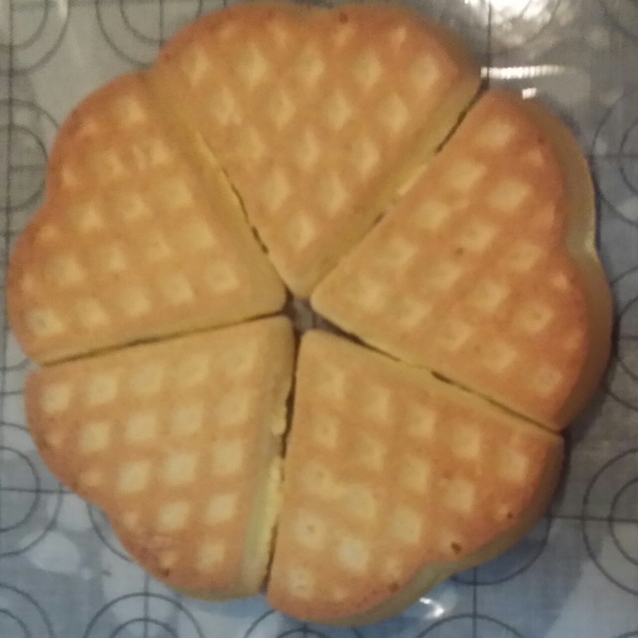 华夫饼（烤箱版    无泡打粉）