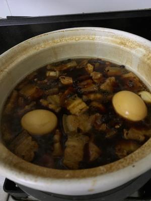 阳江豆豉五花腩肉煲的做法 步骤6
