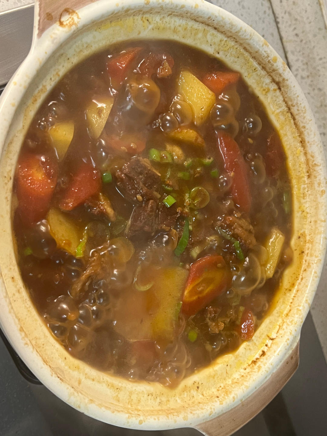 金牌🥇西红柿土豆炖牛腩