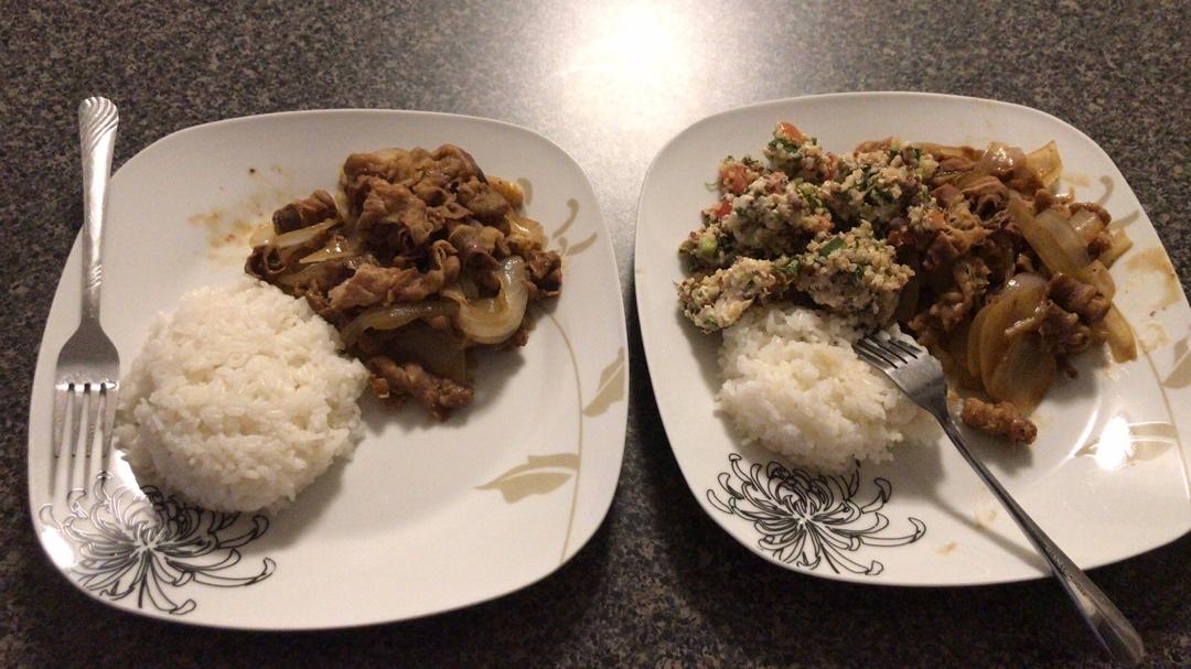 洋葱牛肉卷
