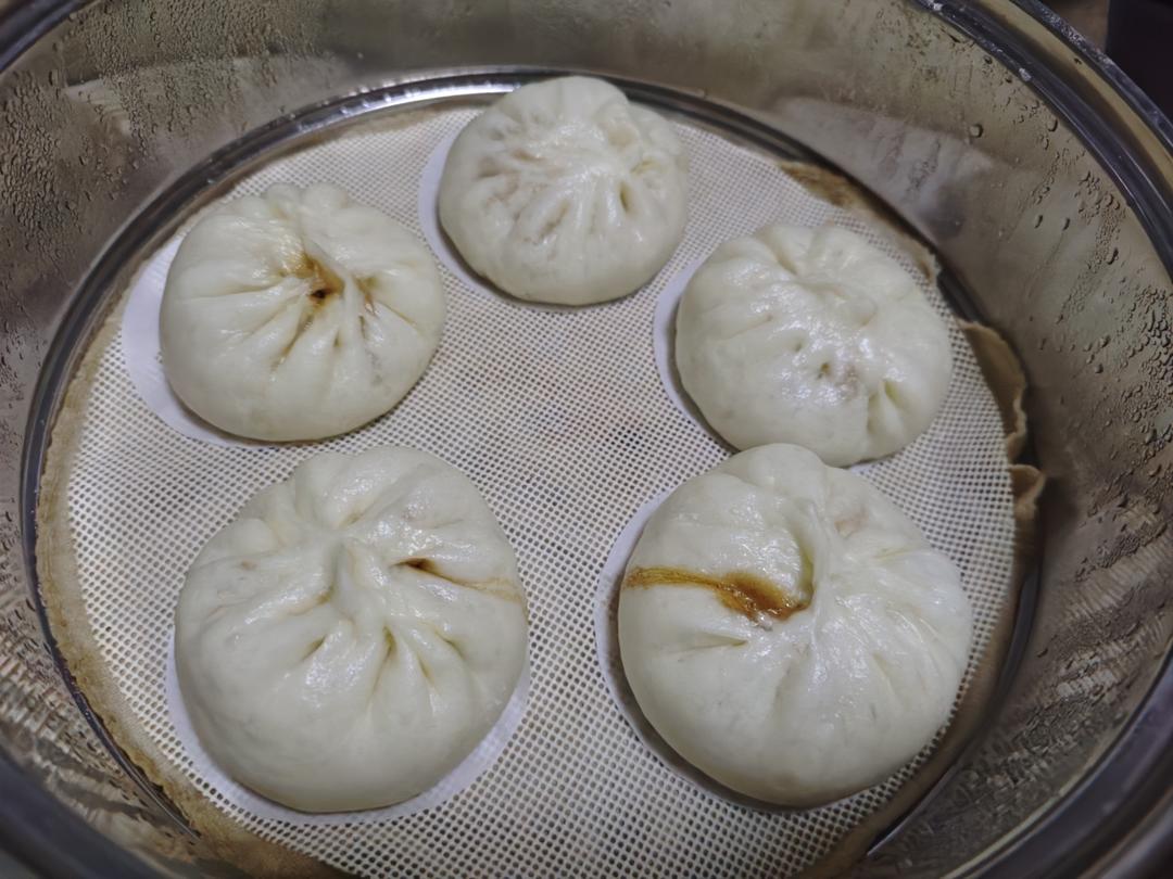 一次发酵酱肉包