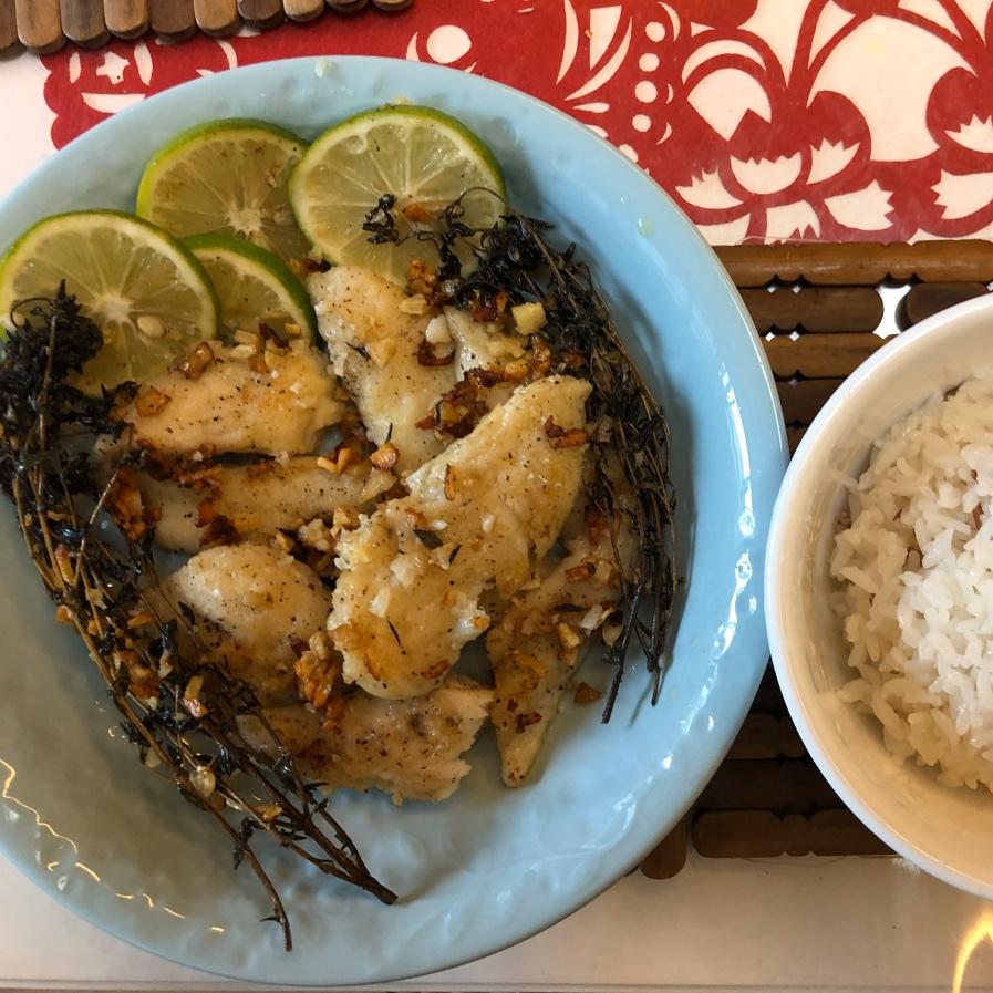 超简单低脂柠檬香煎龙利鱼（巴沙鱼）