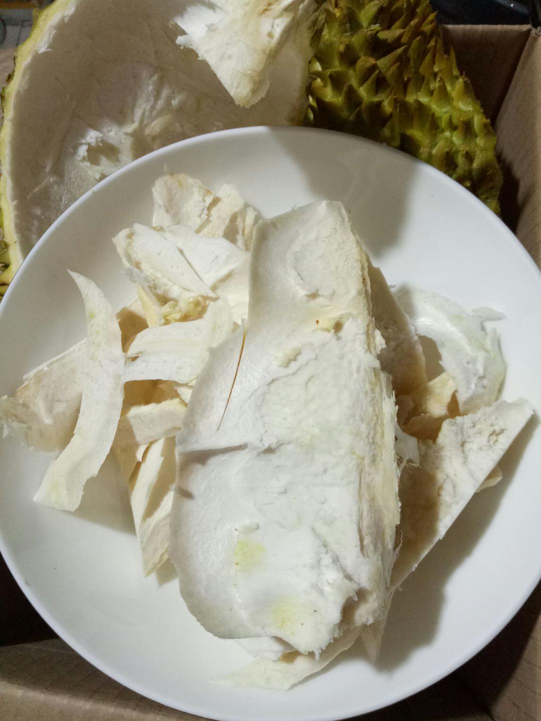 榴莲壳煲鸡汤
