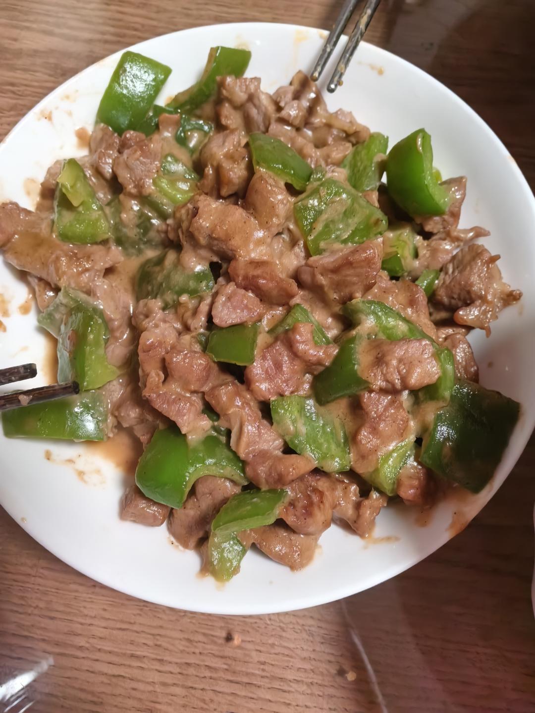 杏鲍菇牛肉粒