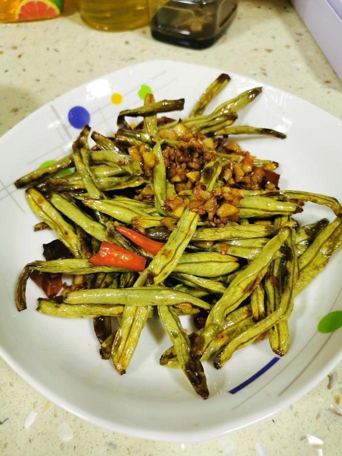 干煸四季豆(空气炸锅)