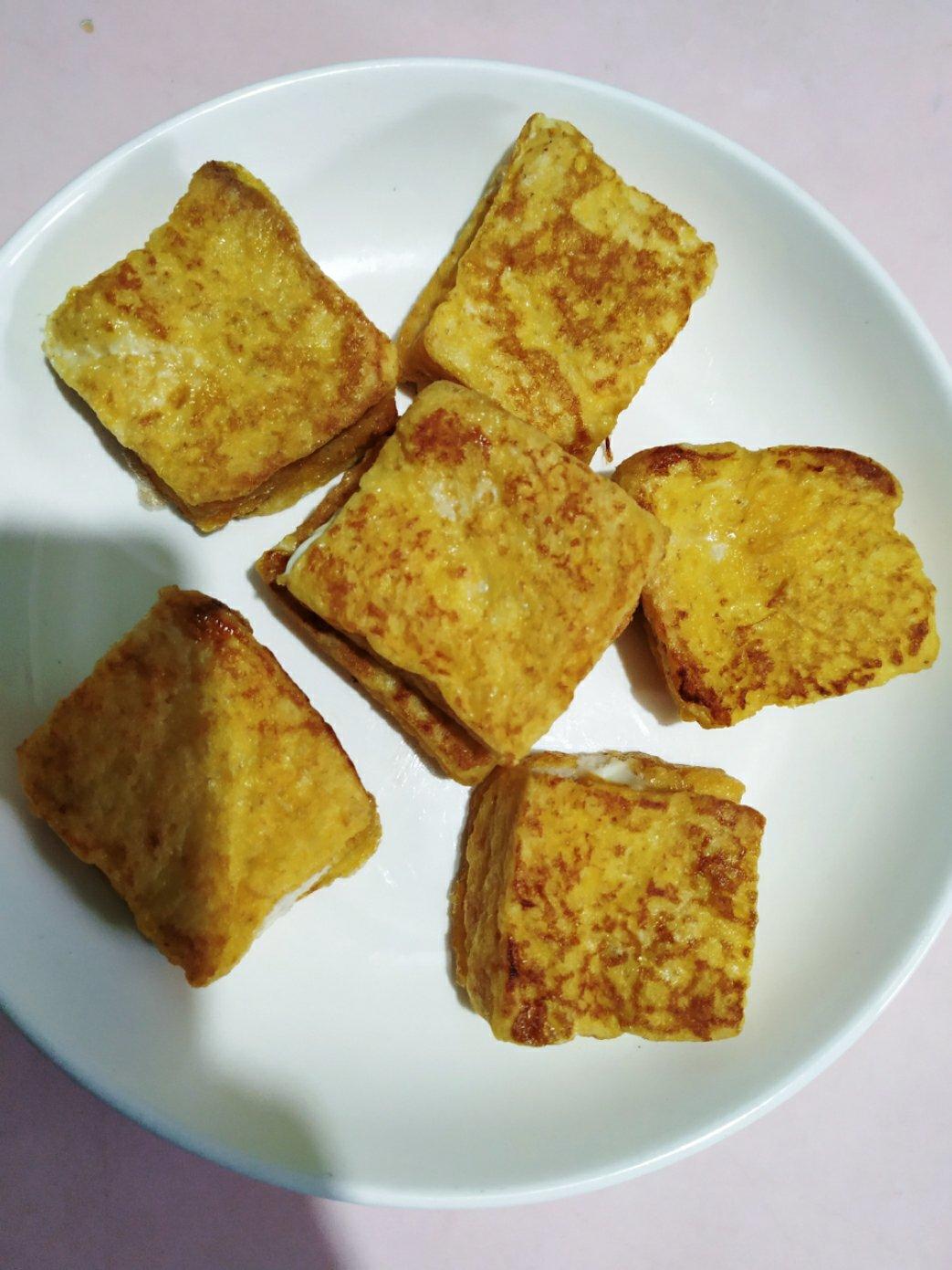 免烤箱❗️会爆浆❗️低脂不胖的酸奶香蕉吐司