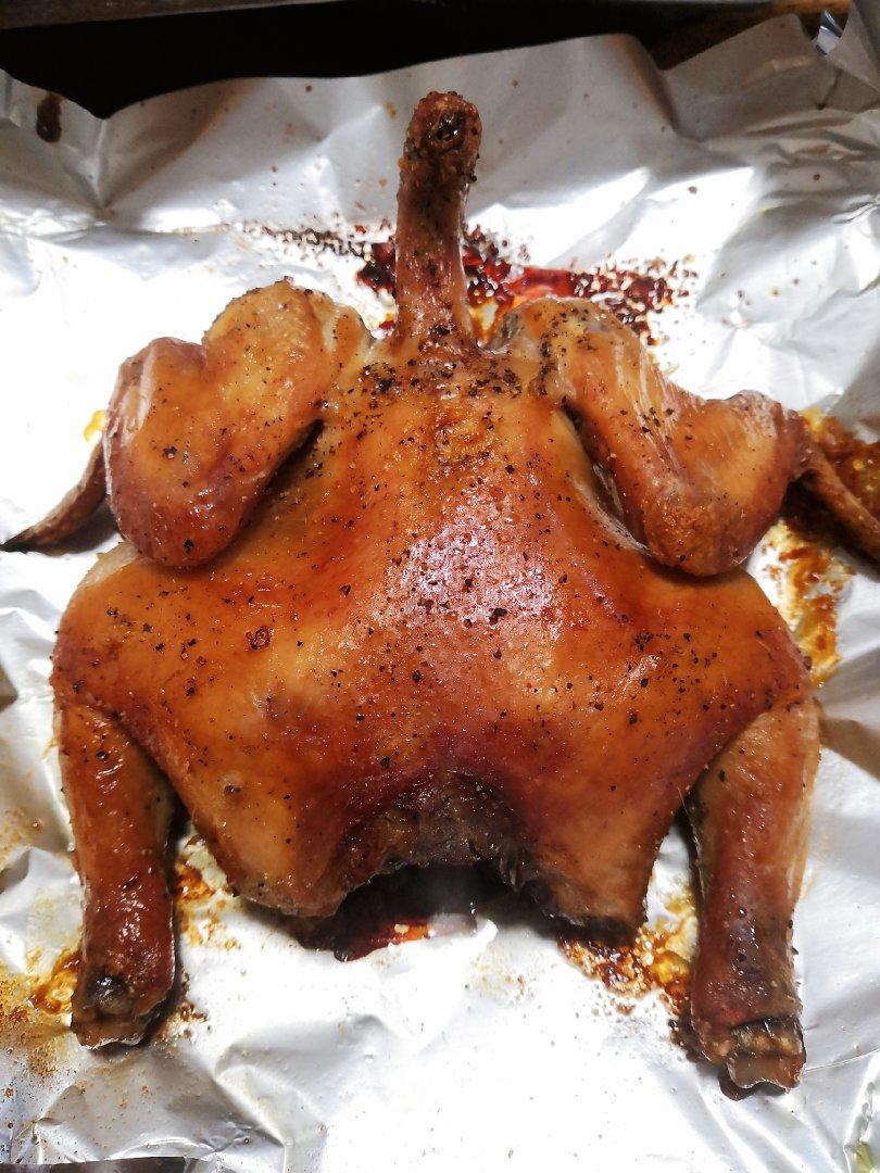 田螺姑娘超级简单不用腌制脆皮烤鸡