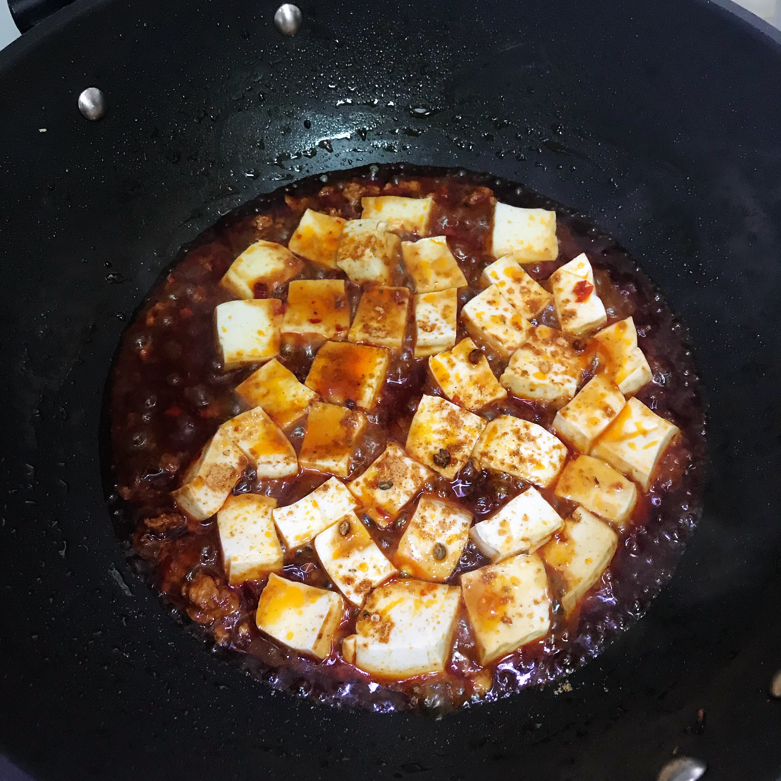 【二人食】麻婆豆腐！迅速干掉一碗饭的做法 步骤5