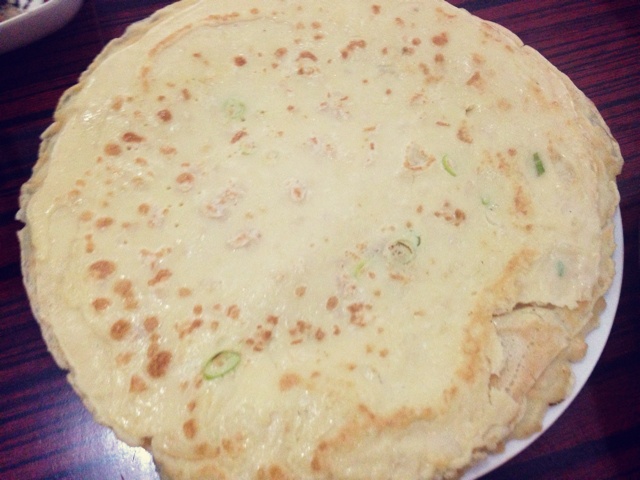 香葱鸡蛋饼