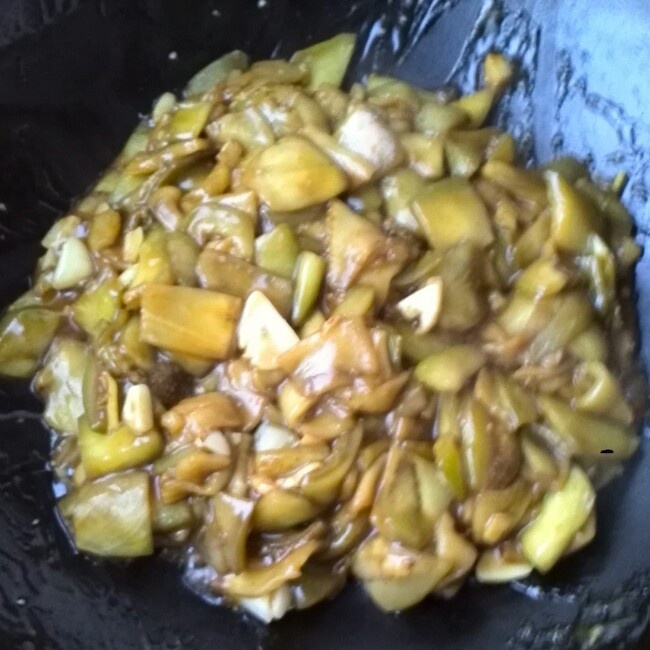 素炒茄子