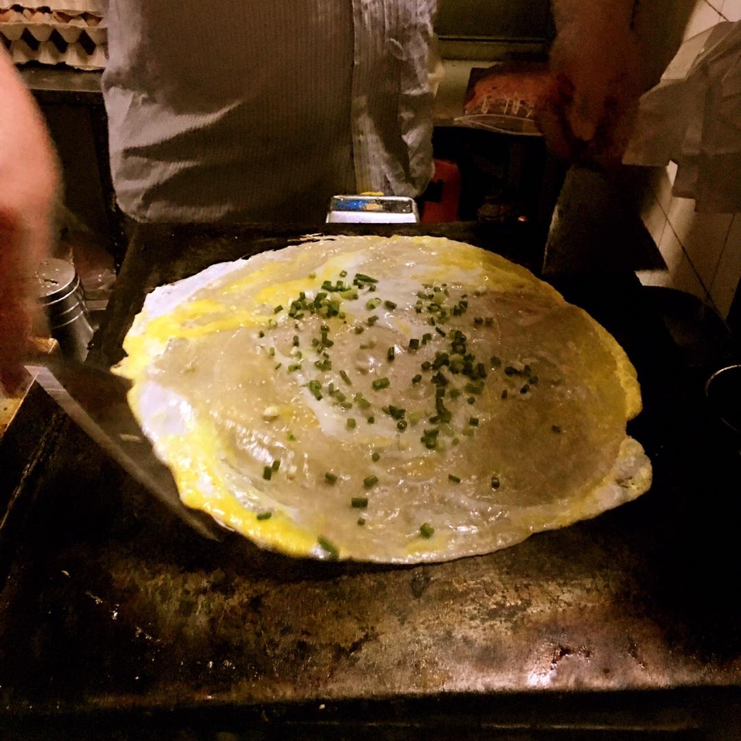 早餐鸡蛋煎饼
