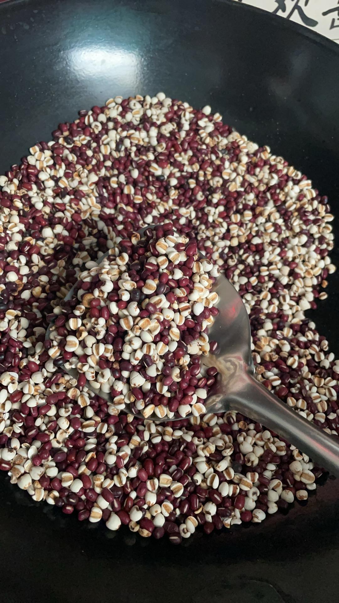 美白祛湿又好喝的水！红豆薏米茶，泡水喝！