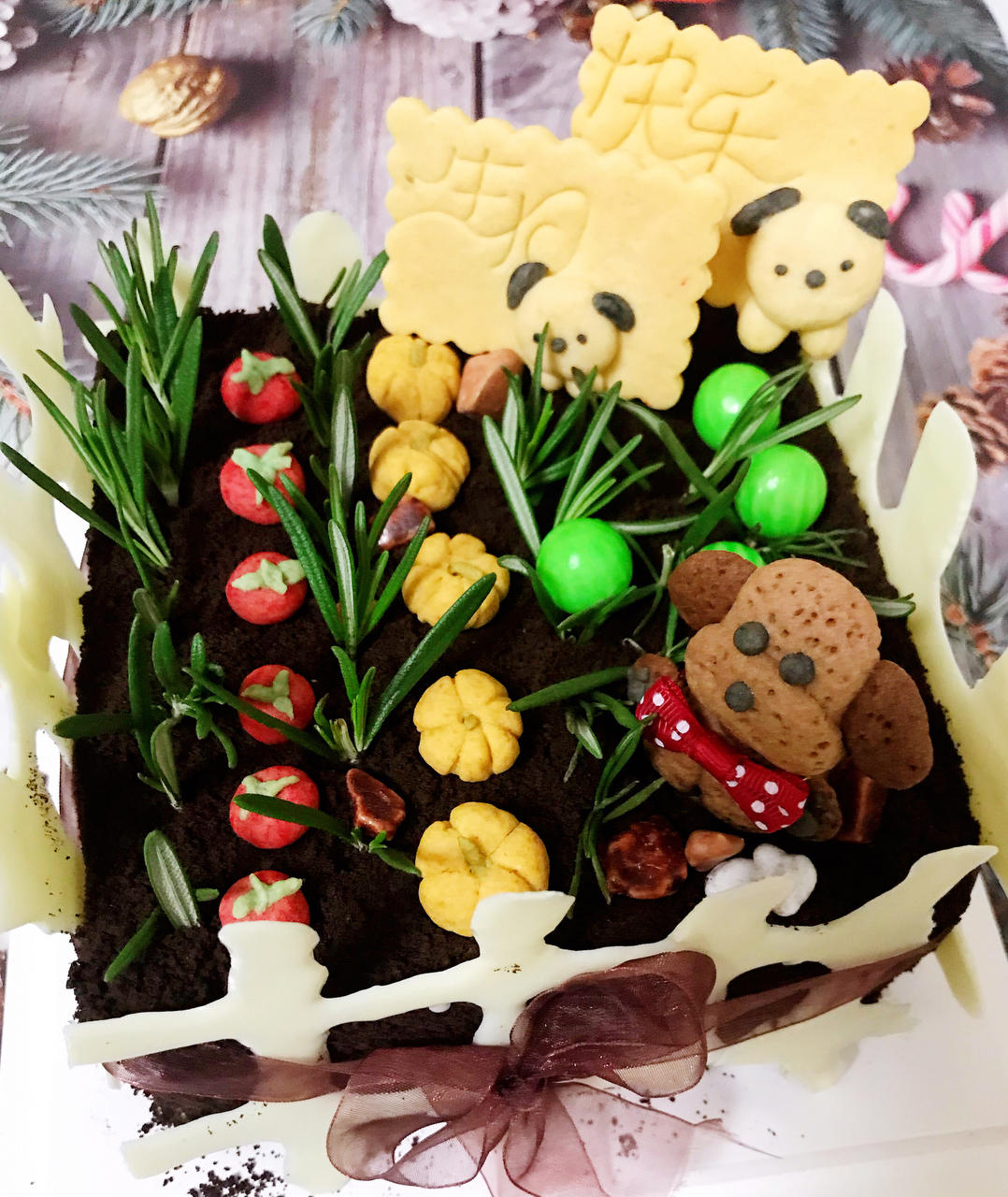 小菜园生日蛋糕