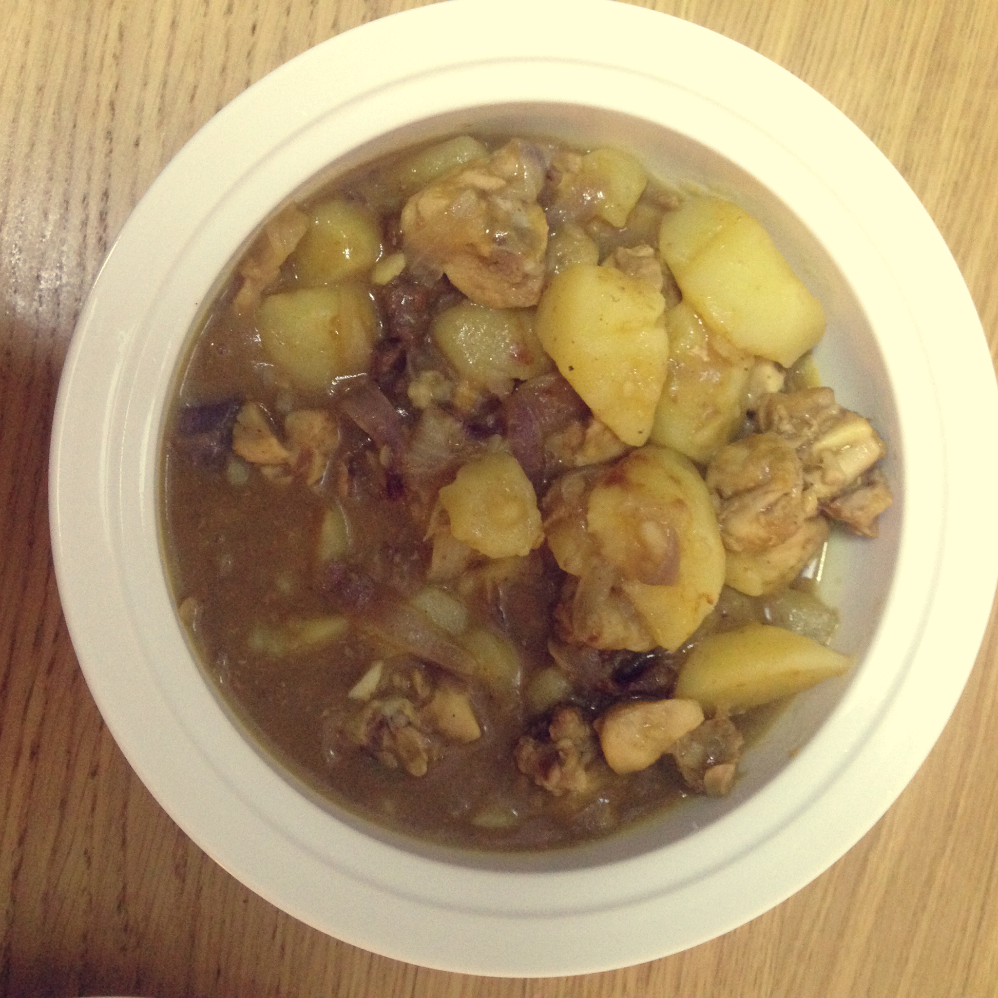 咖喱鸡肉饭