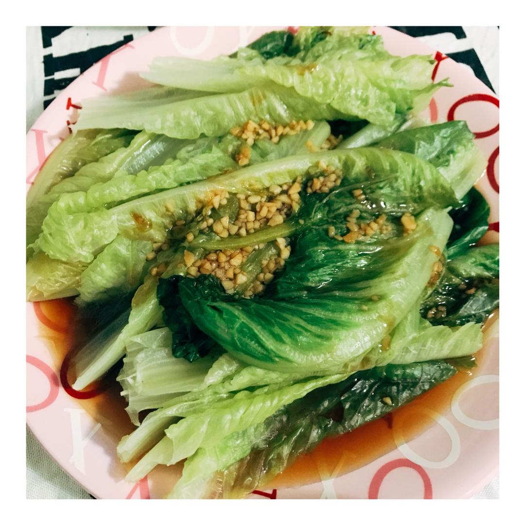 家常菜 蚝油生菜