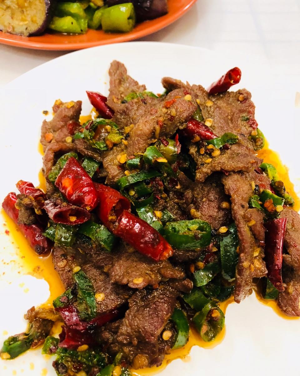 小炒牛肉
