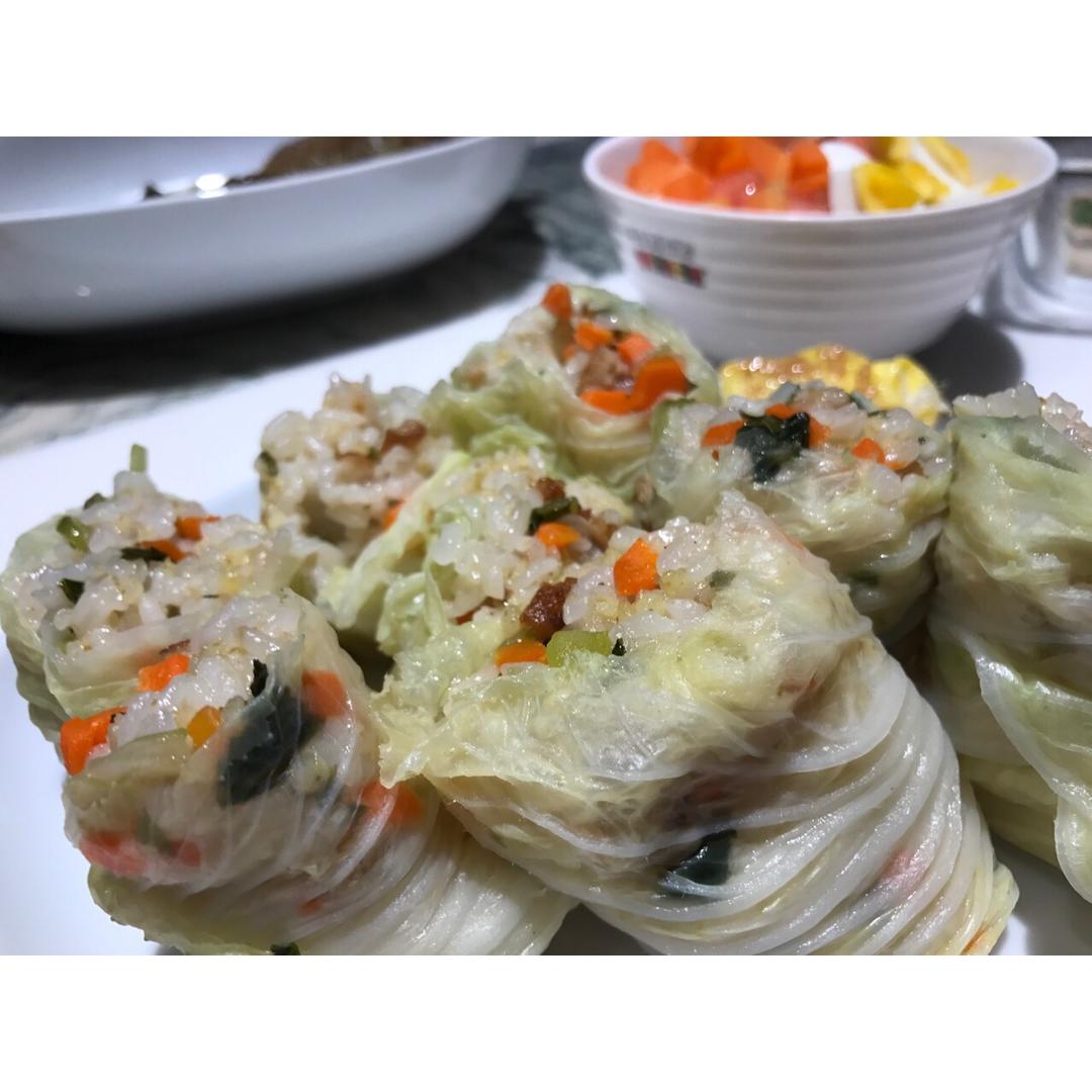 低卡白菜卷