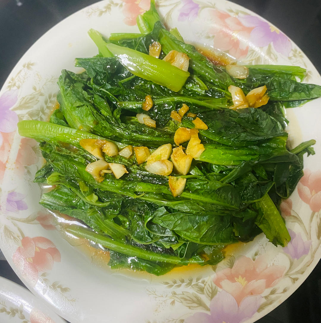 减脂好食——凉拌莴笋叶