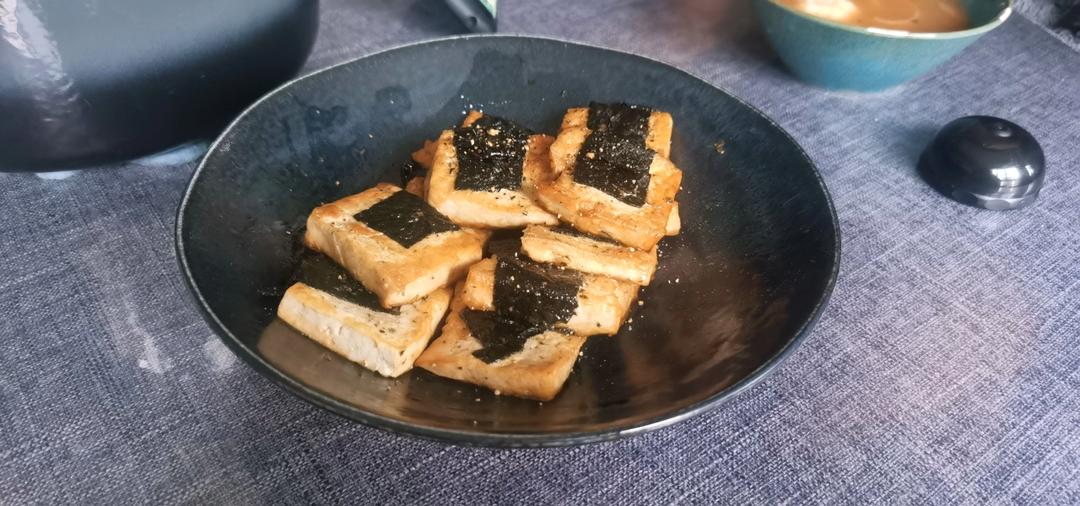 煎海苔豆腐