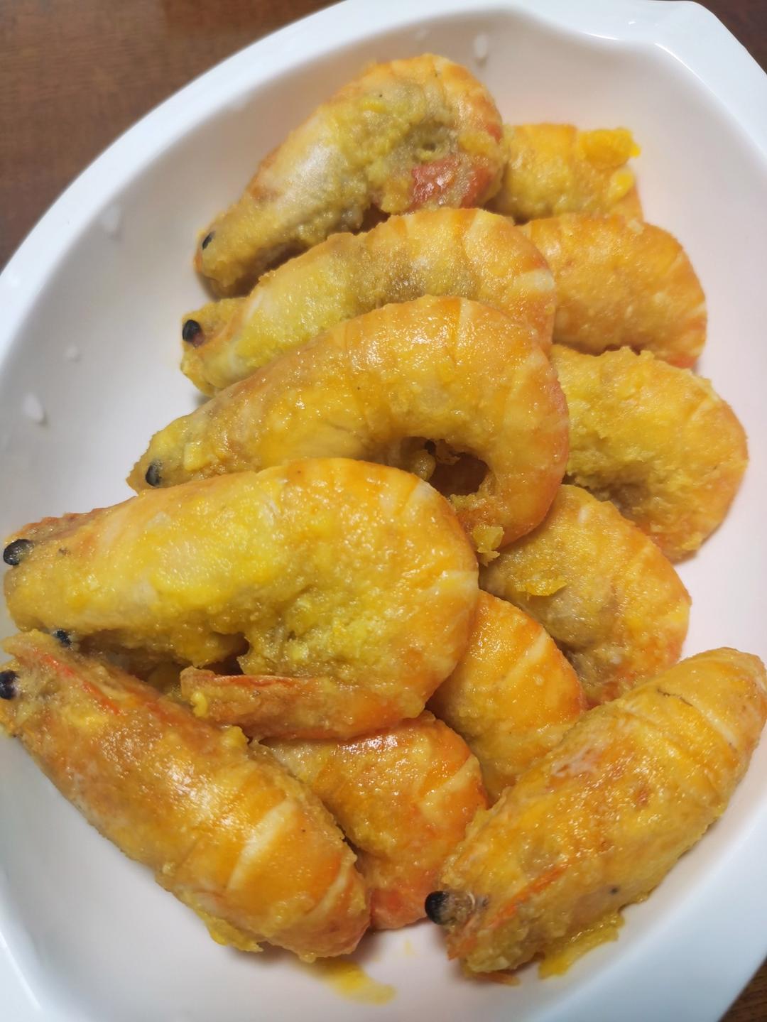 咸蛋黄焗蟹