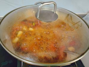 番茄土豆烧牛腩的做法 步骤9